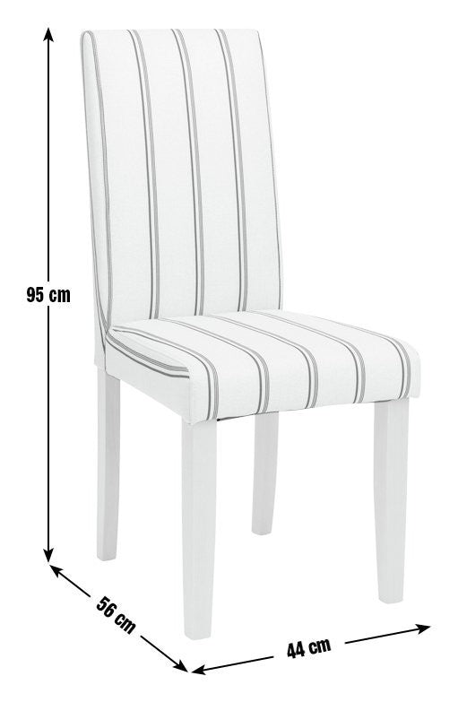 Home Pair of Faux Leather Dining Chair - Tan | Comfy and relaxed dinning chairs