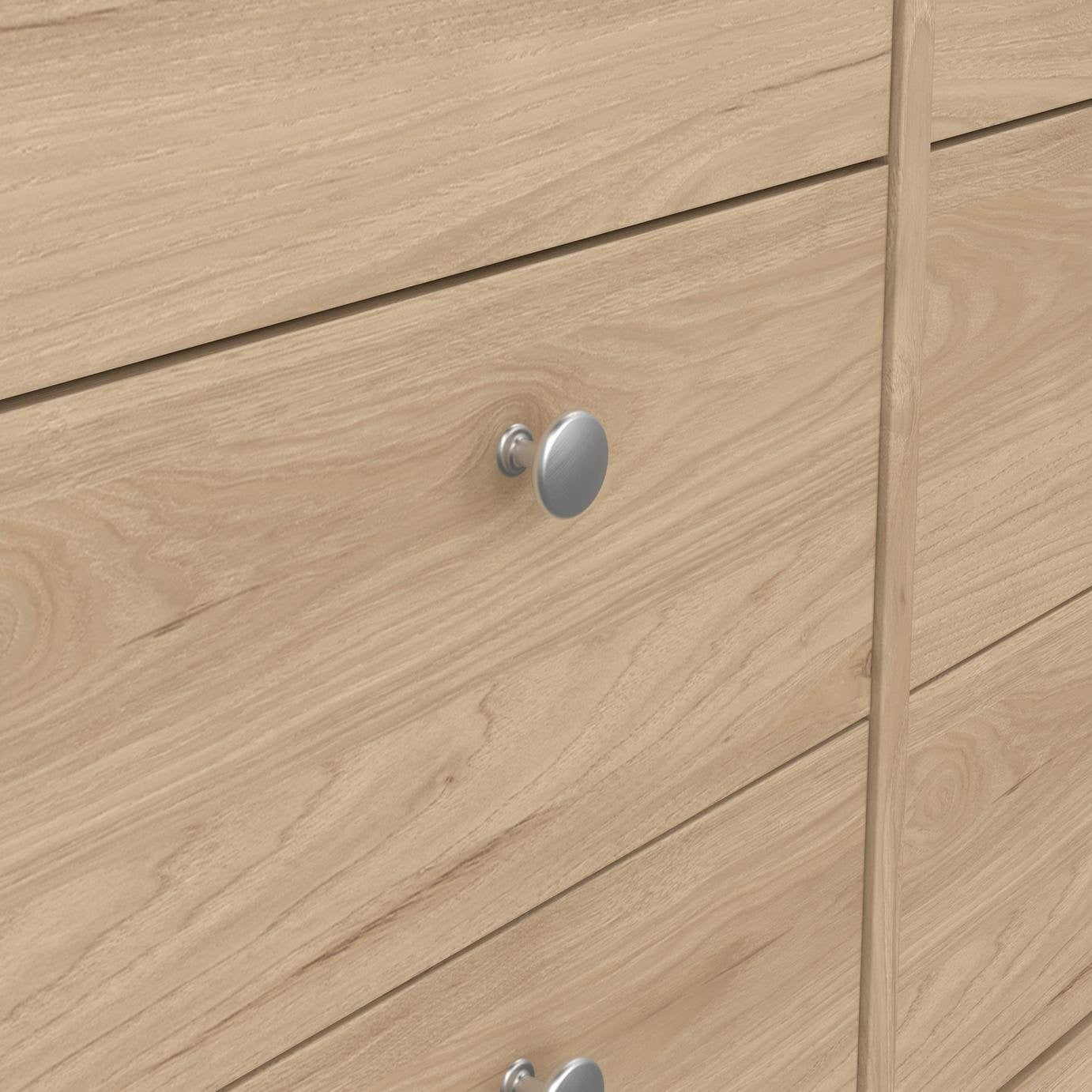 Tvilum Madrid 8 Drawer Chest - Oak | Elegant Storage Feature