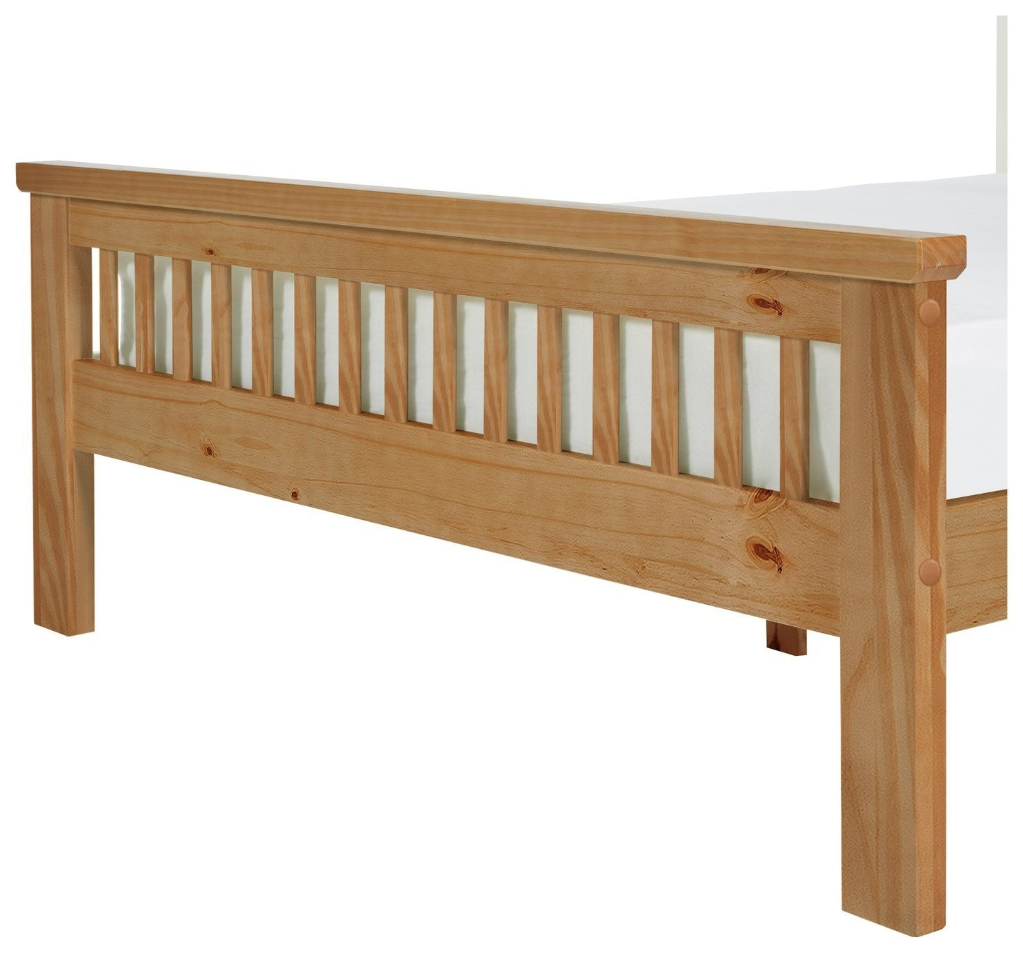 Home Aubrey Superking Wooden Bed Frame - Oak Stain | Comfort For Daily Rest