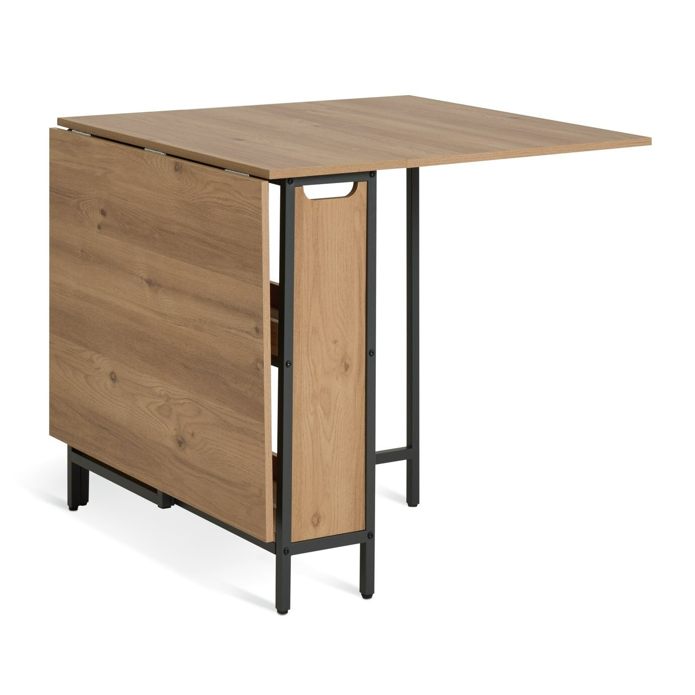 Loft Living Folding 4-6 Seater Dining Table - Oak ( B Grade 57942 )