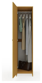 Seville 2 Piece 1 Door Wardrobe Set - Oak