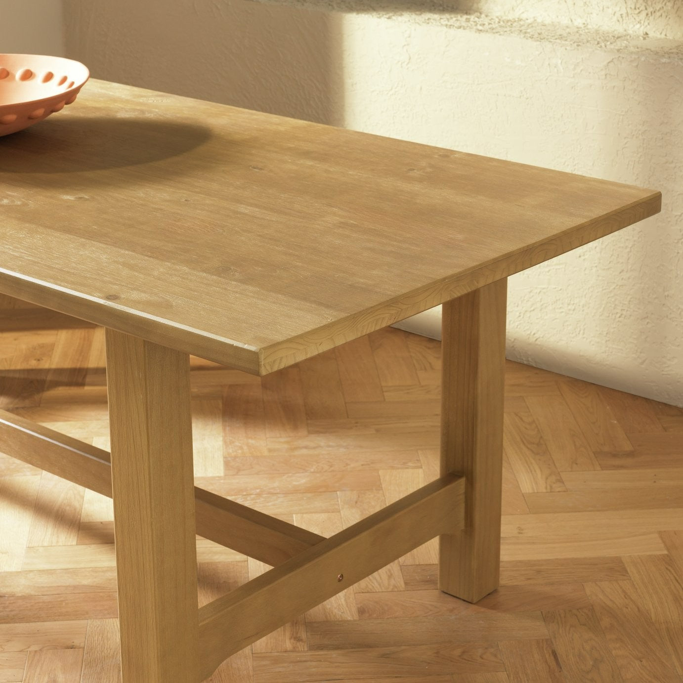 Denver Solid Wood 8 Seater Refectory Table - Pine | Large Family Dining
