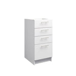 JD Greta Fixed Height Kitchen Drawer Unit 400mm - White Matt A-