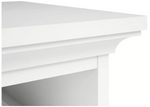 Tvilum Paris 2 Drawer Bedside Table - White