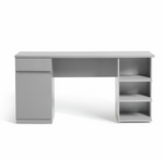 Habitat Jenson 1 Drawer Pedestal Desk - Grey