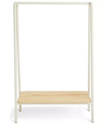 Kids Monty Clothes Rails - Light Grey | Children's Garment Hanging Rail
