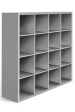 Squares Plus 16 Cube Storage Unit - Grey (B Grade 1128.)