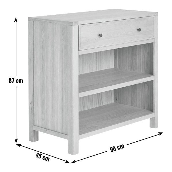 Finchley Oak Console Table - Natural | Effortlessly Elegant Decor