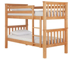 Heavy Duty Detachable Bunk Bed Frame - Pine | Space Saving Sleep Solution
