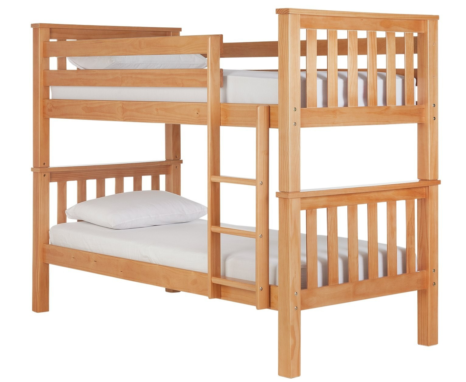 Heavy Duty Detachable Bunk Bed Frame - Pine | Space Saving Sleep Solution