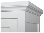 Teamson Home Glancy 2 Door Cabinet - White