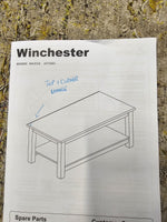 Home Winchester Coffee Table - Green (B Grade)