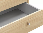 Malibu 4 Drawer Wide Chest - Beech Effect