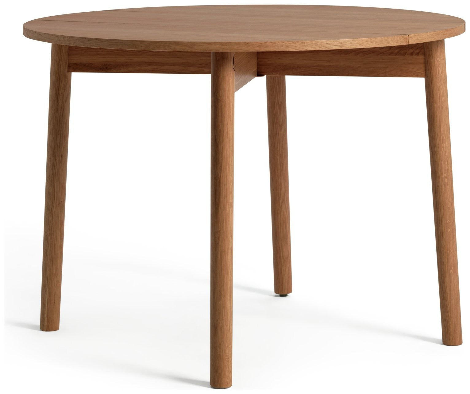 Jessie Wood 4 Seater Folding Table - Walnut