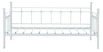 Home Abigail Single Metal Bed Frame - White | metal single bed