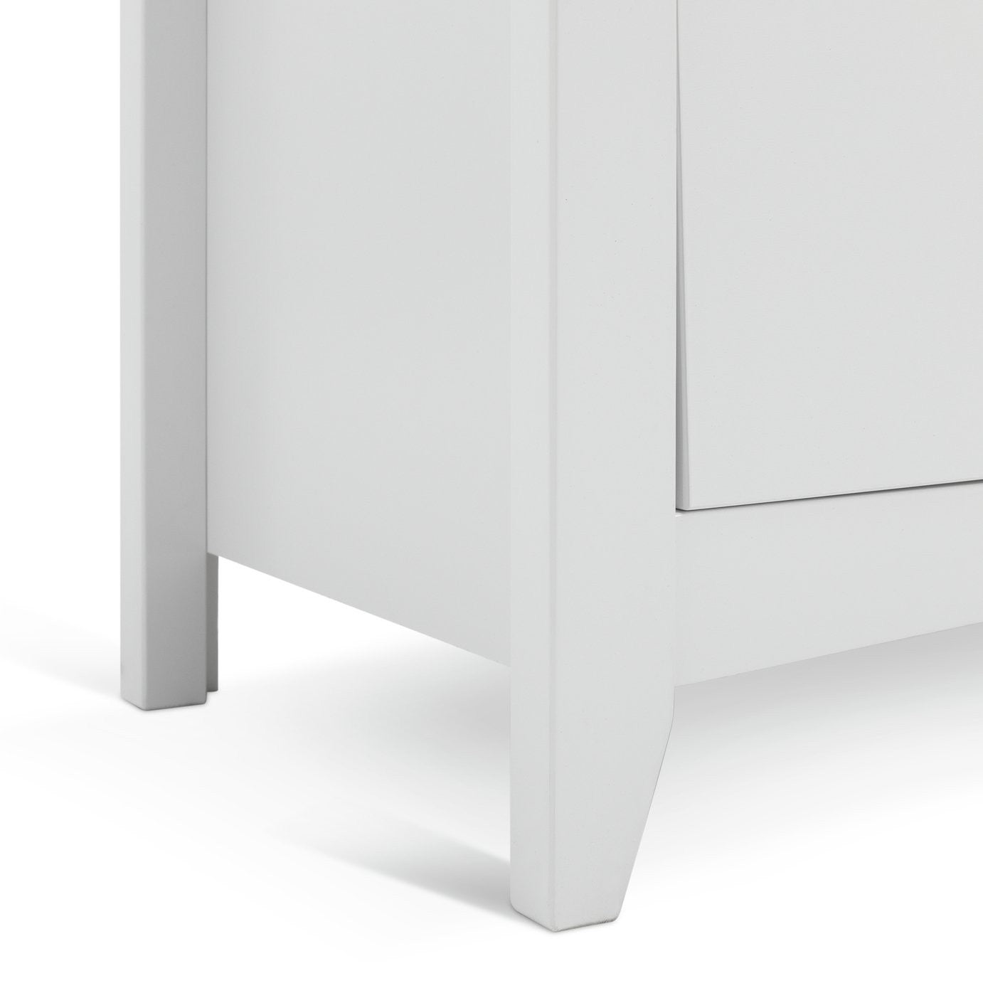 Minato 6 Drawer Chest - White | Modern Everyday Storage