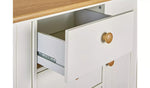 Winchester 2 Door 3 Drawer Sideboard - Cream ( B Grade )