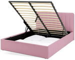 Pandora Small Double End Lift Ottoman Bed - Pink (B Grade)