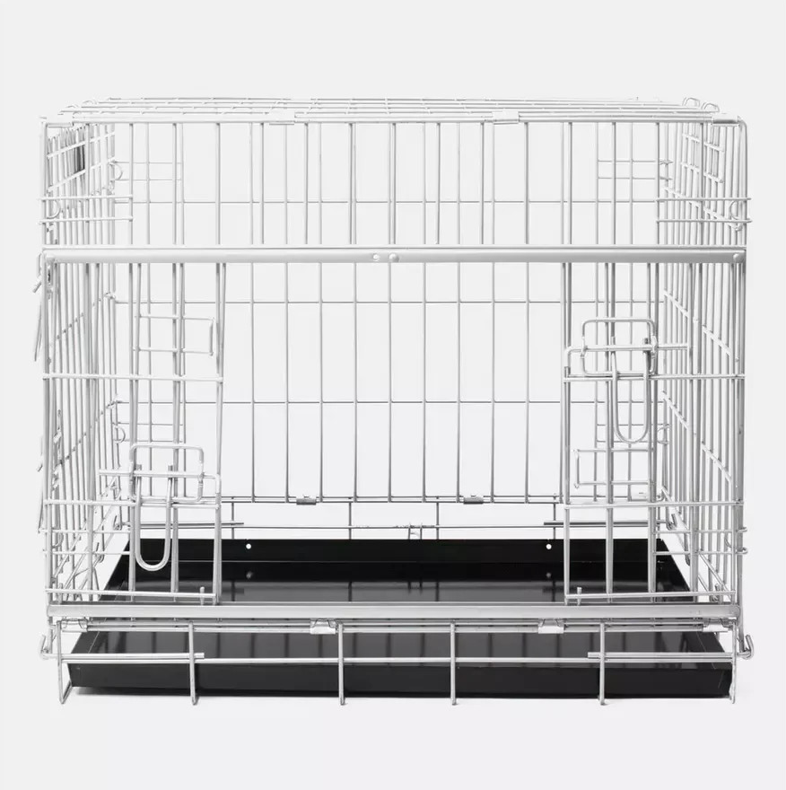 Lords & Labradors Heavy Duty Sliding Door Crate Extra Large | Pet Cage Kennel