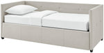 Home Tamara Trundle Day Bed - Natural | Sofa bed for small rooms