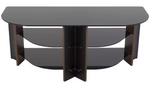 AVF Wood Effect Up to 55 Inch TV Corner Stand Black | Entertainment Furniture
