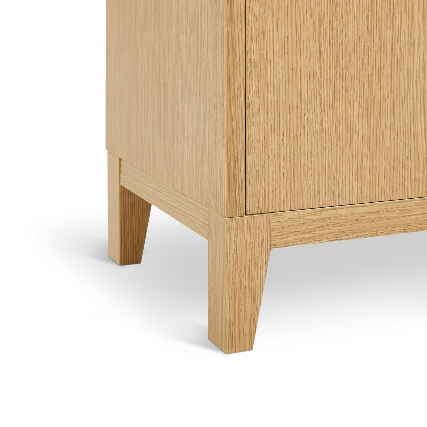 Herson Tallboy - Oak | Drawers Organizer Furniture Interior Practicality Space