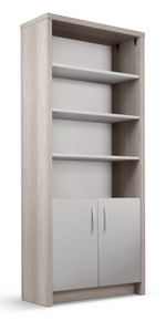 Habitat Venice 3 Shelf Display Cabinet - Grey