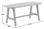 x Scion Esala Oak & Wood Veneer Dining Bench | Mid-century modern bench