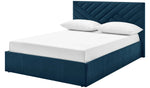 Luca Double End Lift Ottoman Bed - Navy