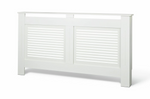 Habitat Austin Large Radiator Cover - White | Heater Cover Box Grill Panel