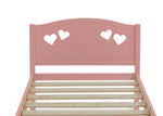 Mia Single Bed Frame - Pink With Memory Foam Mattress