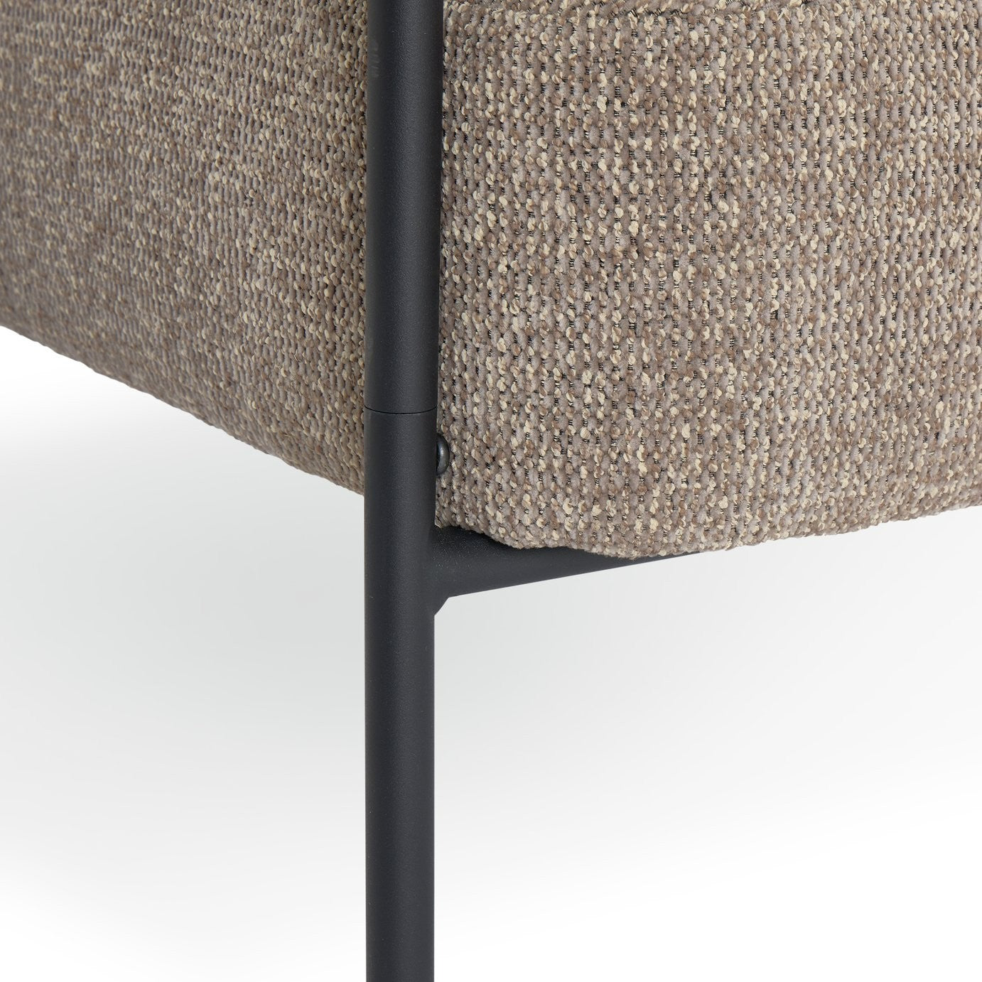 Lark Fabric Accent Chair - Natural | Modern comfort chair