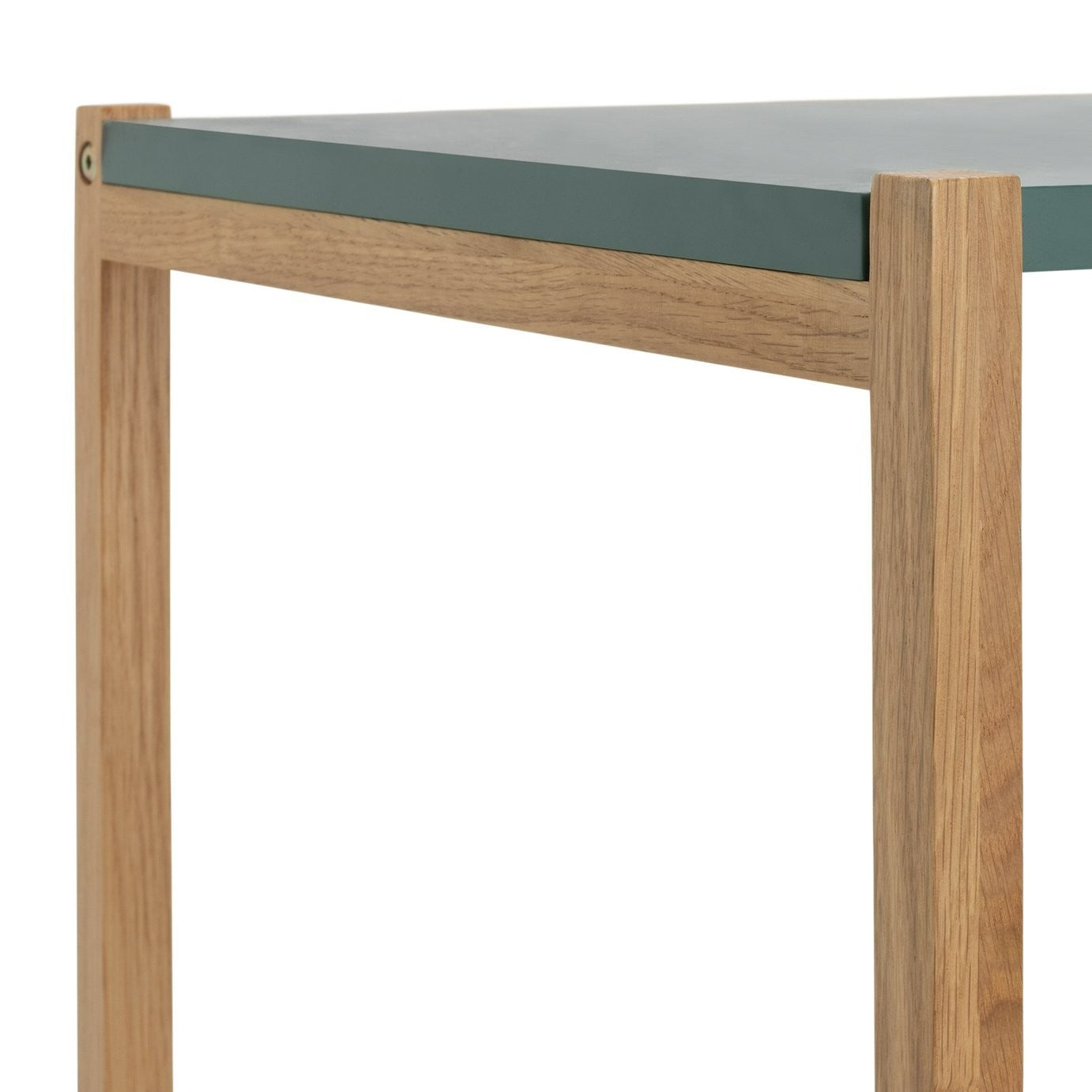 Jive Tall Shelving Unit - Green | Stylish Display Feature
