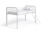 Jo Mid Sleeper Bed Frame - White