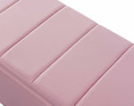 Habitat Pandora Velvet Ottoman - Pink