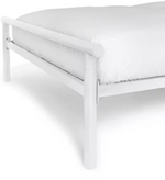 Home Avalon Single Metal Bed Frame White | Modern Bedroom Furniture Kids Adults