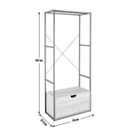 Habitat Loft Living 1 Drawer Clothes Rail ( B Grade 18797 )