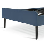 Kristopher Single Bed Frame - Blue