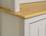 Bournemouth 4 Door 3 Drawer Sideboard -Light Grey | Сountry style buffet Cabinet