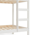 Ronnie Bunk Bed Frame - White | Space-saving kids bunk bed