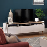 Skandi 3 Drawer TV Unit - White
