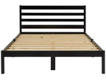 Kaycie Small Double Wooden Bed Frame - Black