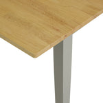 Chicago Extending 6 Seater Dining Table - Grey | Wooden Kitchen