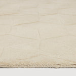 Habitat 60 Geo Carved Rug - 120x170cm - Natural