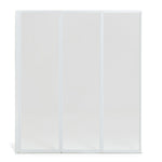 3 - Fold Bath Screen - white