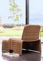 Kelham Rattan Effect Garden Chair - Brown (B Grade)