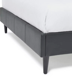 Home Skylar Double Bed Frame - Black | Metal Bed Frame for Bedroom or Guest Room