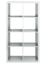 Habitat Squares Plus 8 Cube Storage Unit - White | Modular Organizer Living Room