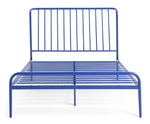 Kanso Double Metal Bed Frame - Blue | modern metal bed frame
