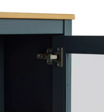 Bournemouth 4 Door 3 Drawer Sideboard Dresser Blue | Storage Cabinet Furniture